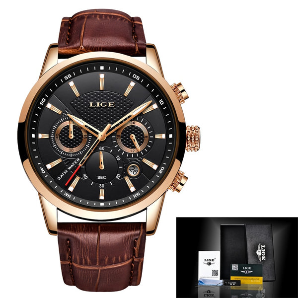 LIGE © - 8932 - Men's Watch