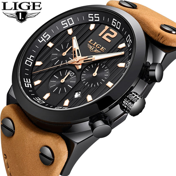 LIGE © - 9890 - Men's Watch