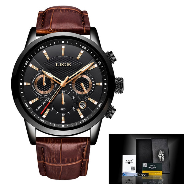 LIGE © - 9866 - Men's Watch