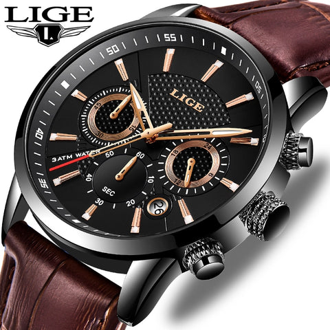 LIGE © - 9866 - Men's Watch