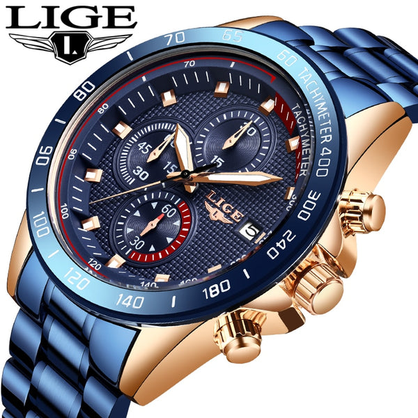 LIGE © - 9994 - Men's Watch