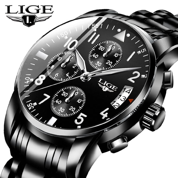 LIGE © - 9825 - Men's Watch