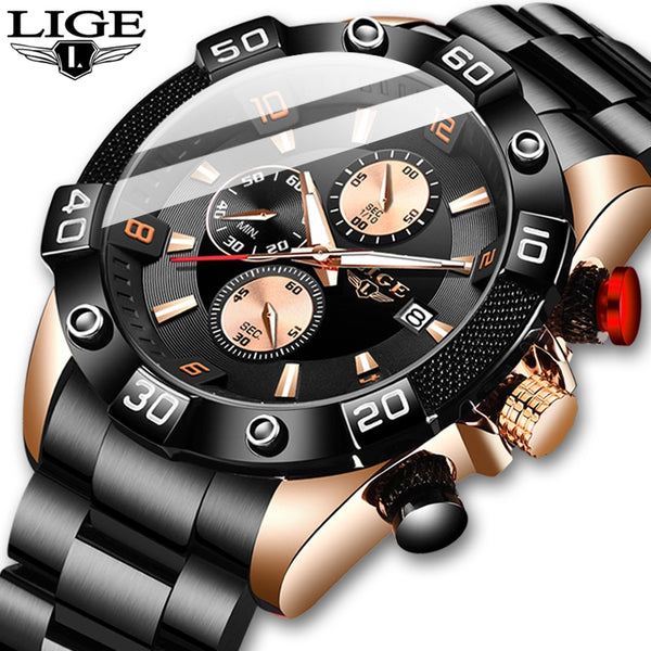 LIGE © - 10025 - Men's Watch